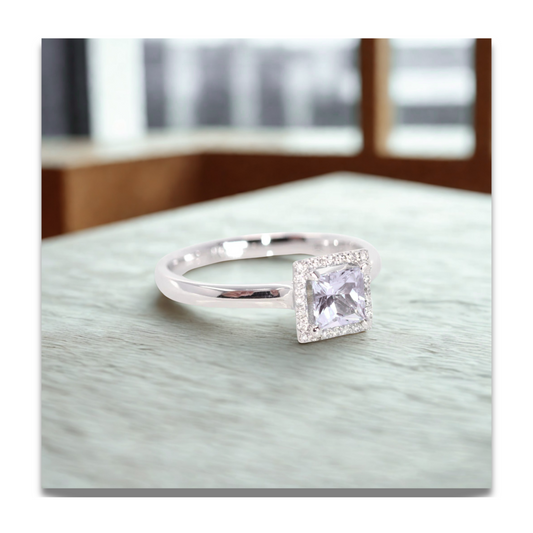 Adjustable-Square Shape-Ring