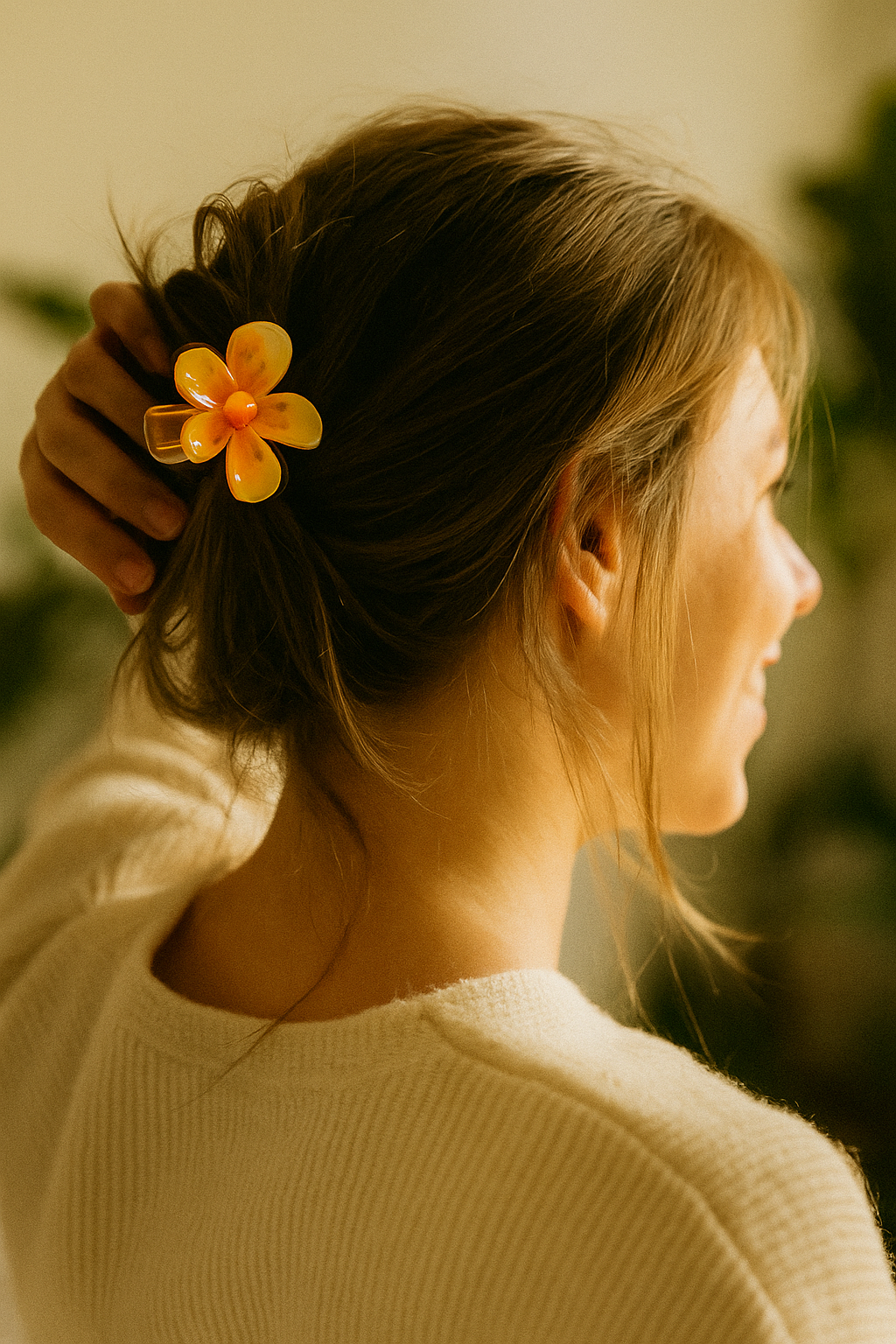 Sunflower-Hair Claw-Pack of 2